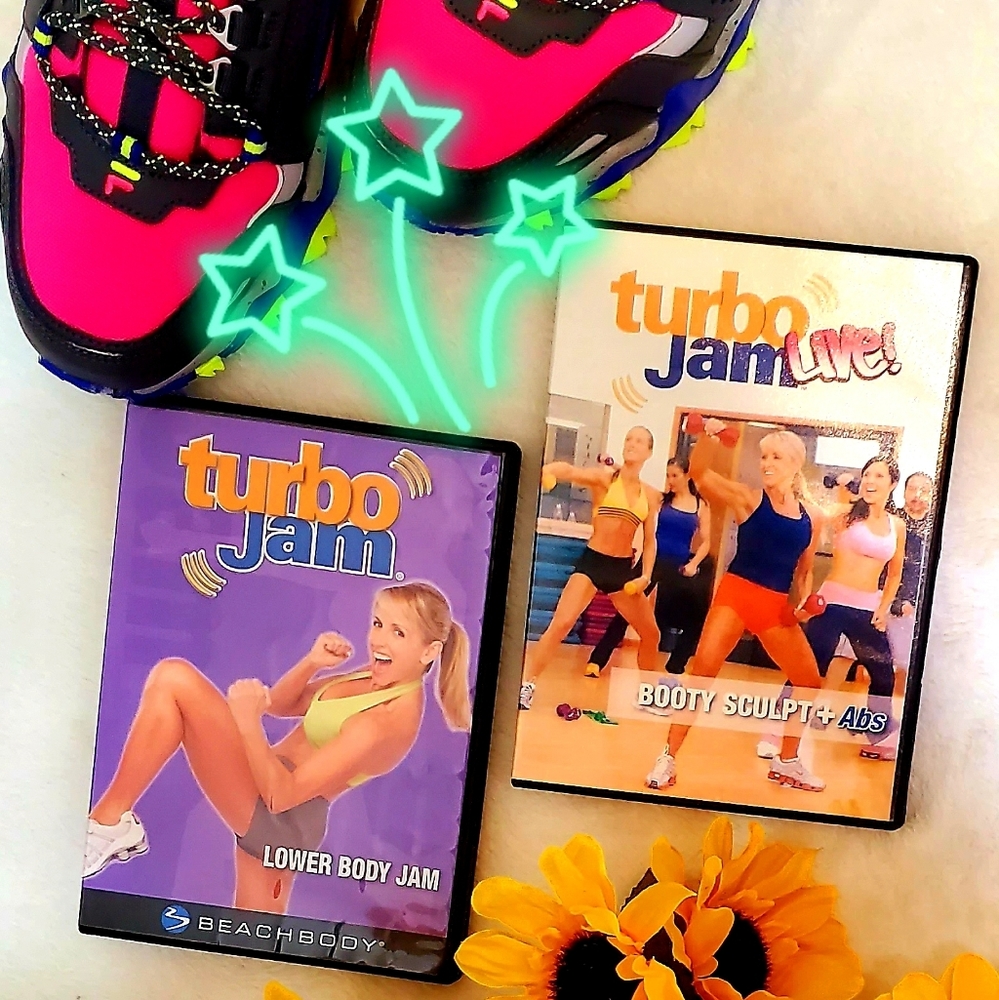 TURBO JAM BABY!⭐2 DVDS Workout with Chalene